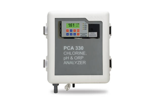 Máy phân tích và kiểm soát pH, nhiệt độ, ORP, Cl Hanna PCA330